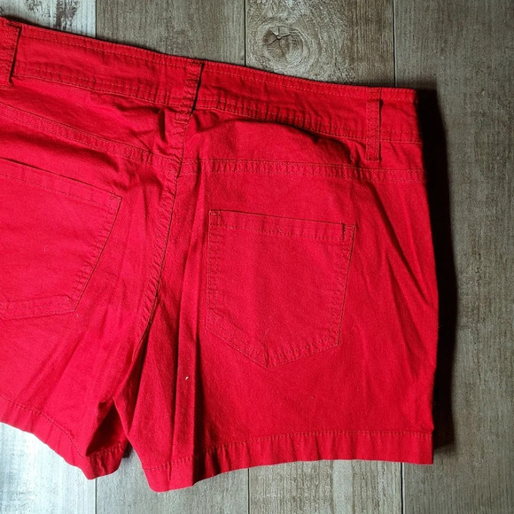 Faded Glory Size 4 Red Women’s Shorts - Picture 8 of 8
